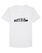 Evolution Tricou mânecă scurtă guler larg Bărbat Skater
