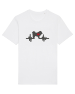 Tibetan Mastiff Love Tricou mânecă scurtă Unisex Rocker