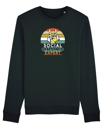 Social Distancing Expert Black