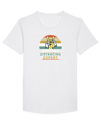 Social Distancing Expert White