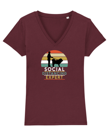 Social Tibetan Mastiff Burgundy