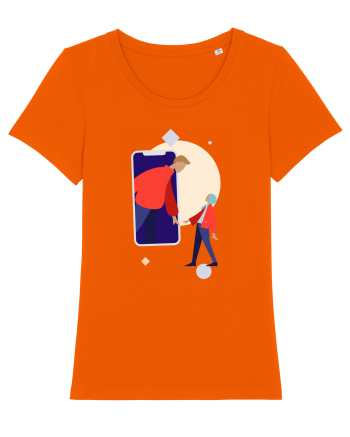 Online Dating Bright Orange