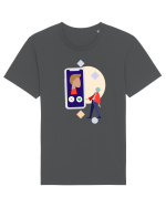 Social Life Tricou mânecă scurtă Unisex Rocker