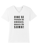 Dimineața Tricou mânecă scurtă guler V Bărbat Presenter