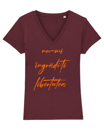 Nu-mi ingraditi libertatea Burgundy
