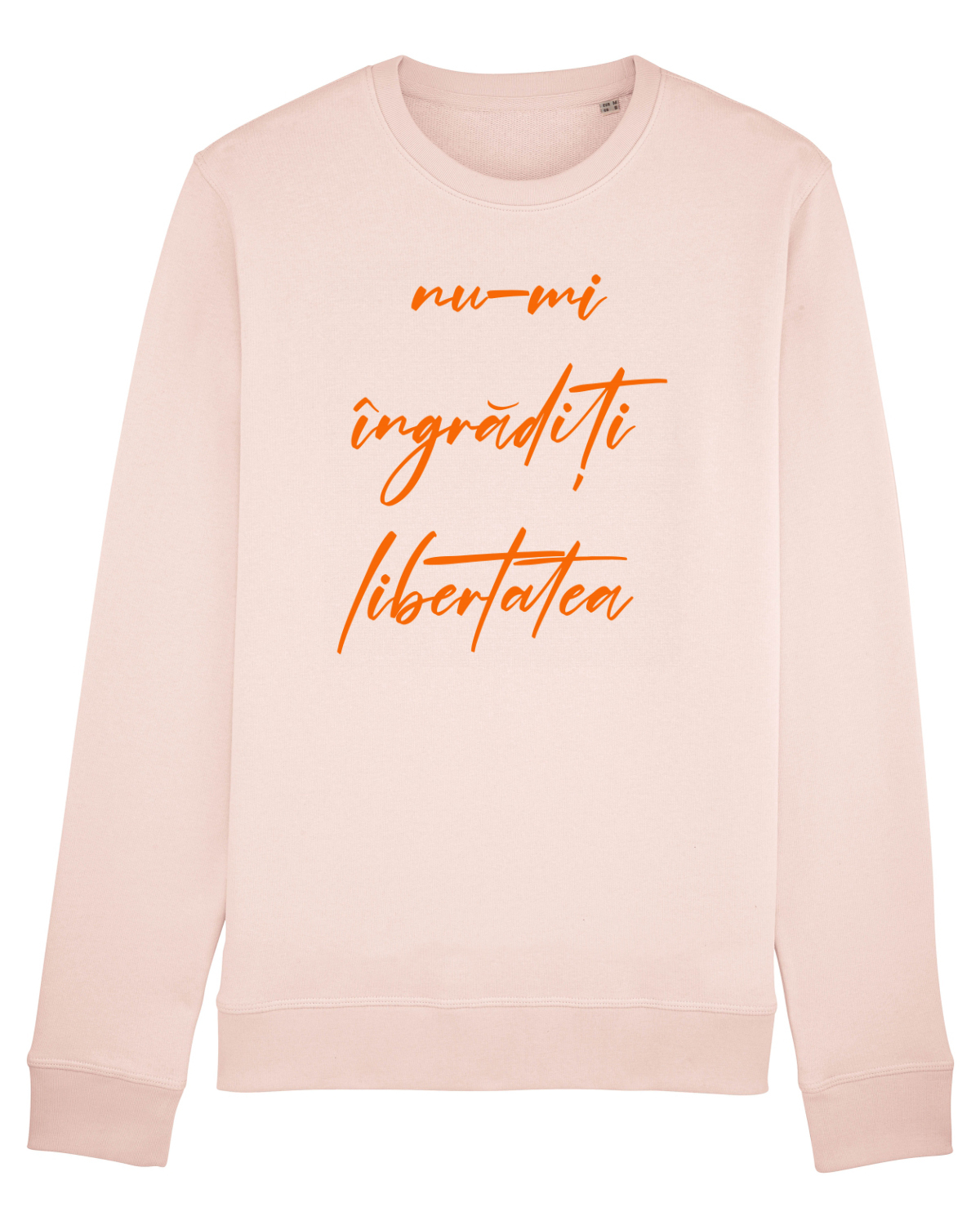 Bluză mânecă lungă Unisex Rise Candy Pink