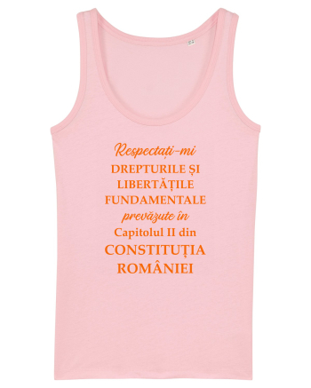 Drepturile si libertatile fundamentale Cotton Pink