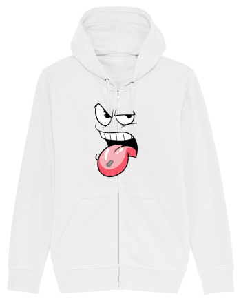 sharp tongue White