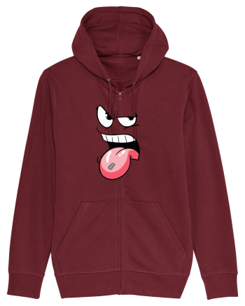 sharp tongue Burgundy