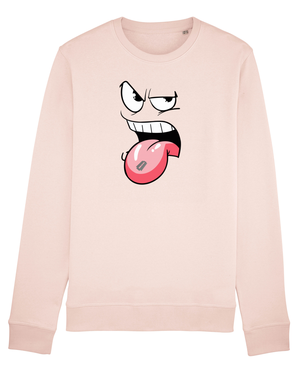 Bluză mânecă lungă Unisex Rise Candy Pink