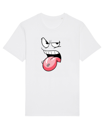 sharp tongue White