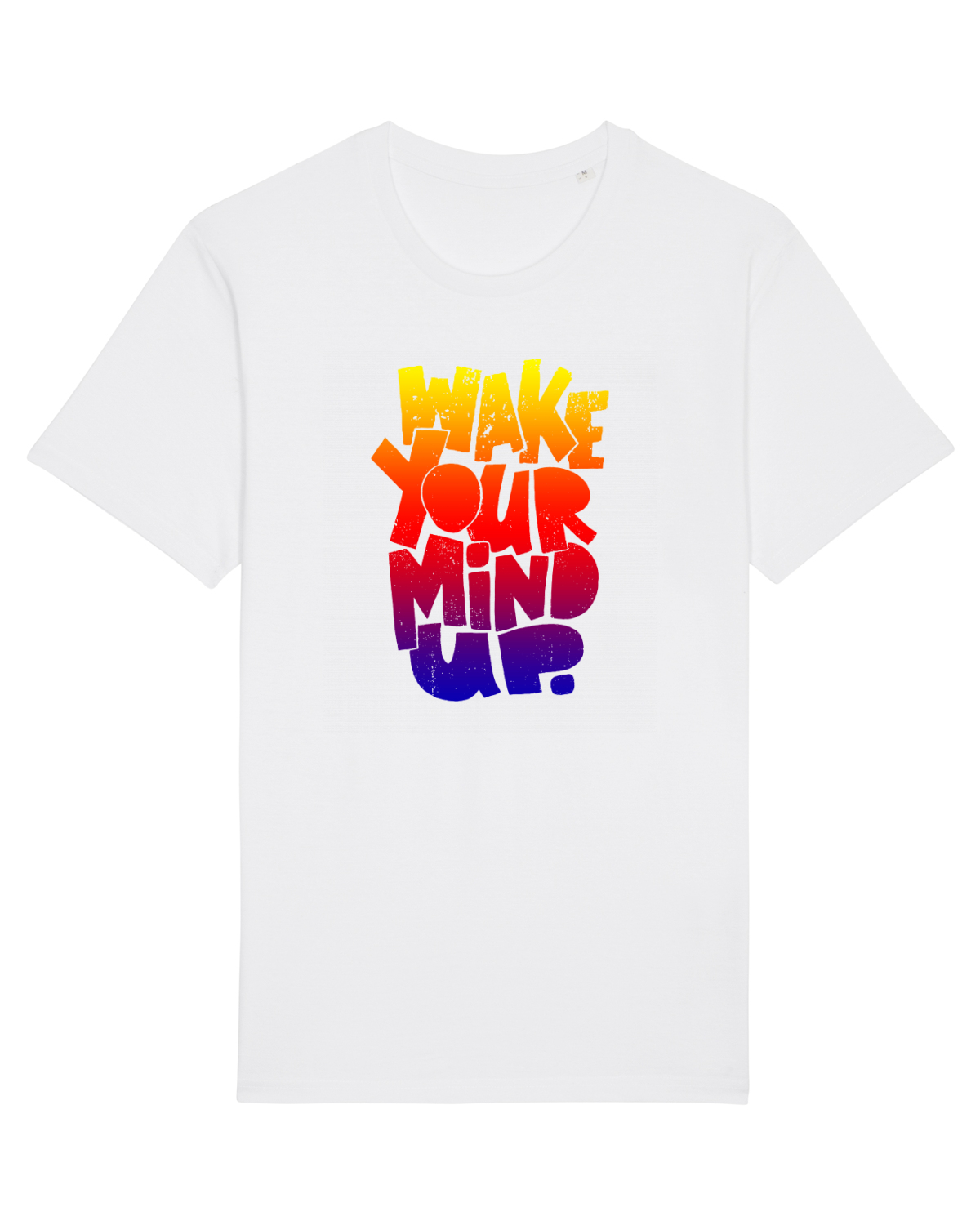 Tricou mânecă scurtă Unisex Rocker White