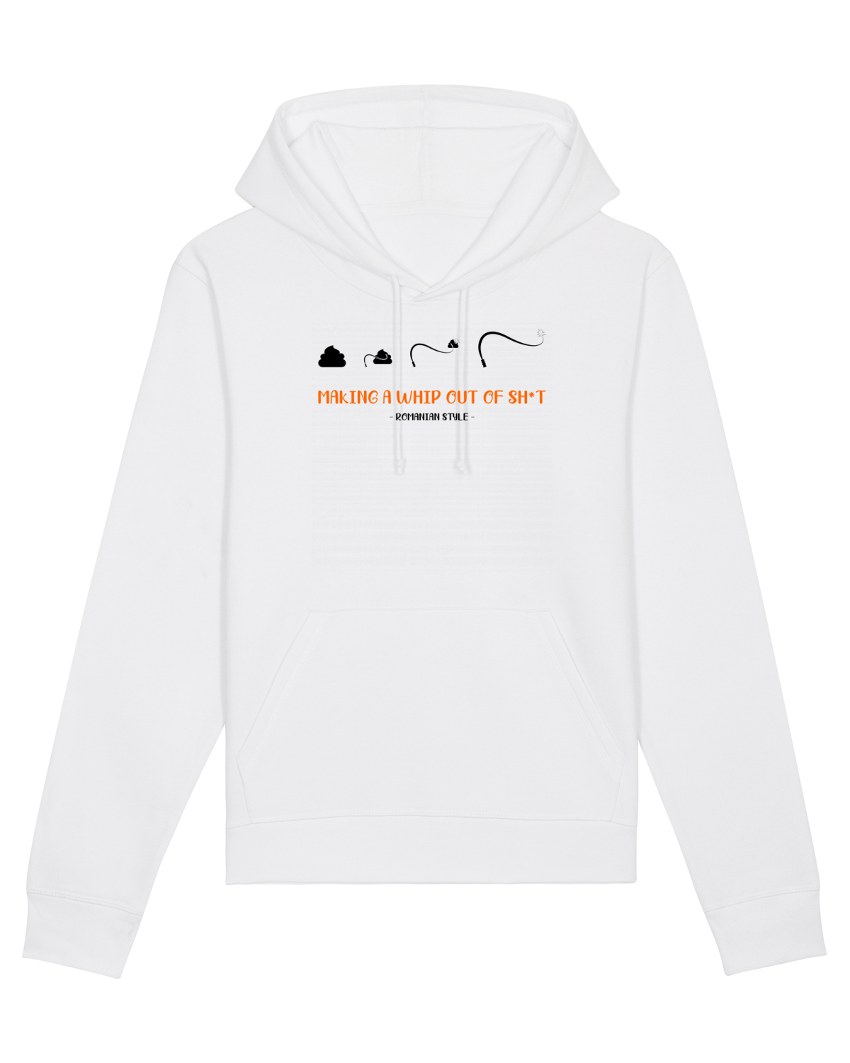 Hanorac Unisex Drummer White