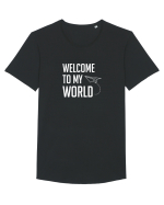 Welcome to my World Tricou mânecă scurtă guler larg Bărbat Skater