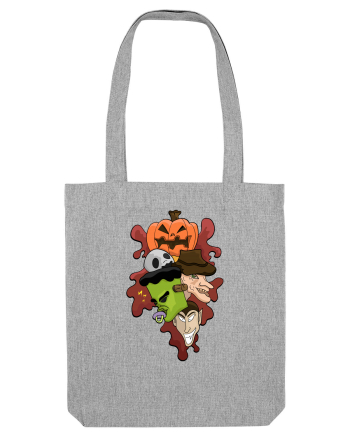 Halloween horror character heads mashup  Heather Grey