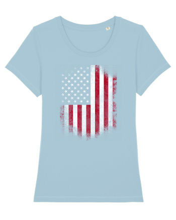USA Flag Sky Blue