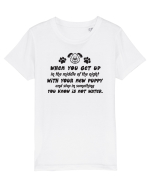 New puppy poop Tricou mânecă scurtă  Copii Mini Creator