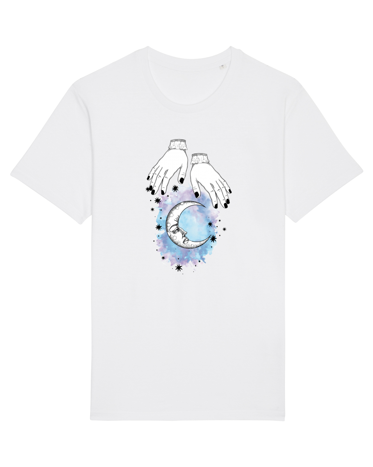Tricou mânecă scurtă Unisex Rocker White