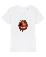 Chocolate strawberry lips Tricou mânecă scurtă  Copii Mini Creator