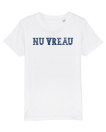 NU VREAU Tricou mânecă scurtă  Copii Mini Creator