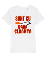 Sunt cu Baba Cloanta Tricou mânecă scurtă  Copii Mini Creator