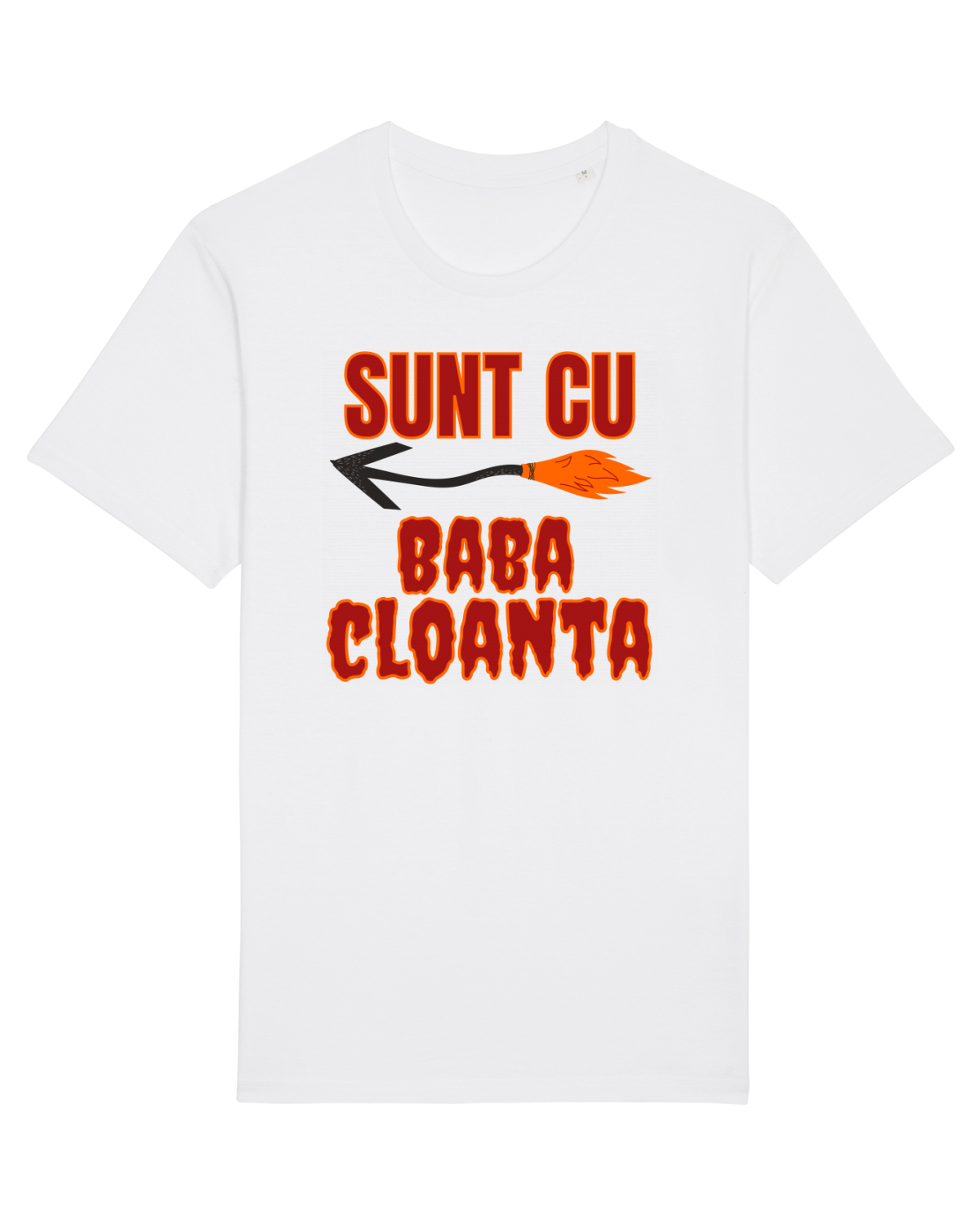 Tricou mânecă scurtă Unisex Rocker White