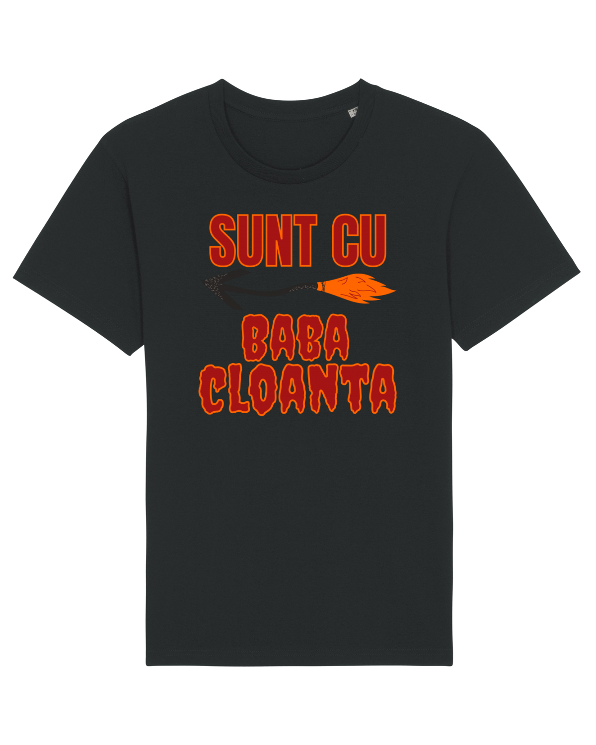 Tricou mânecă scurtă Unisex Rocker Black