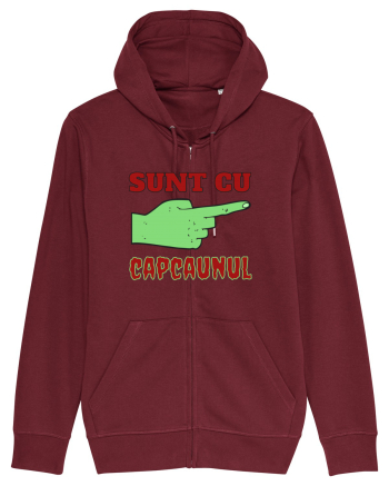 Sunt cu Capcaunul Burgundy