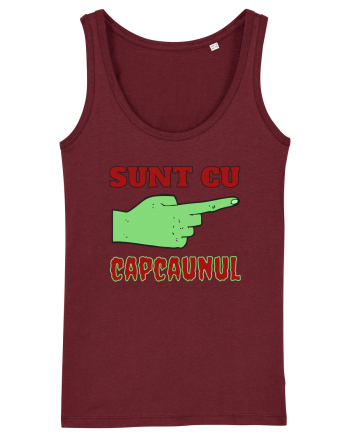 Sunt cu Capcaunul Burgundy