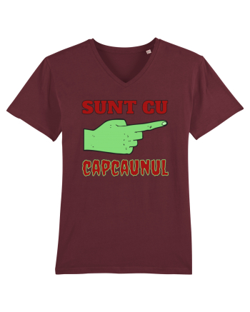 Sunt cu Capcaunul Burgundy