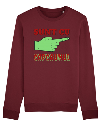 Sunt cu Capcaunul Burgundy
