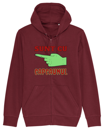 Sunt cu Capcaunul Burgundy