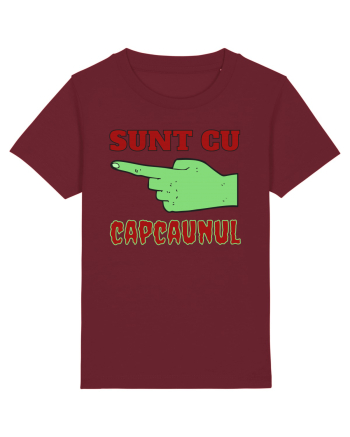 Sunt cu Capcaunul Burgundy