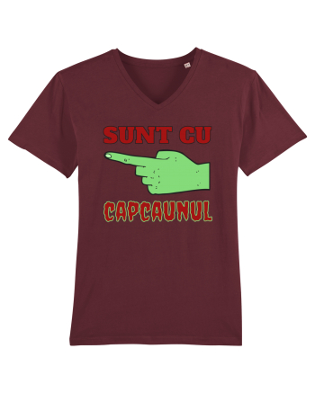 Sunt cu Capcaunul Burgundy