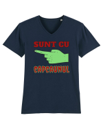 Sunt cu Capcaunul Tricou mânecă scurtă guler V Bărbat Presenter