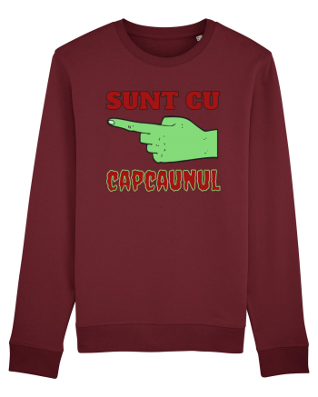 Sunt cu Capcaunul Burgundy