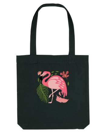 Pink Flamingo Black