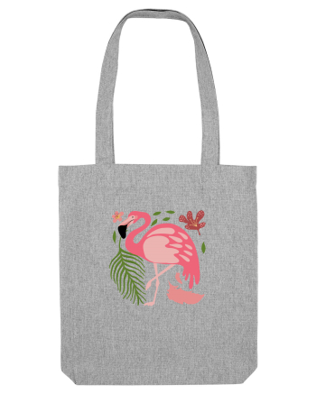 Pink Flamingo Heather Grey