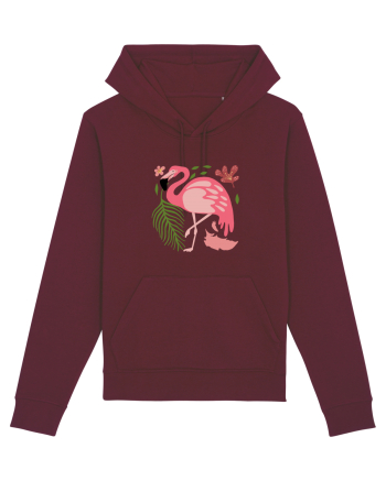 Pink Flamingo Burgundy