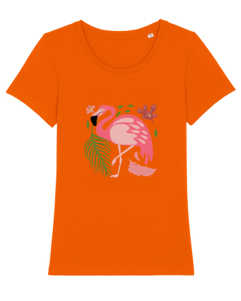 Pink Flamingo Bright Orange
