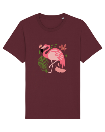 Pink Flamingo Burgundy