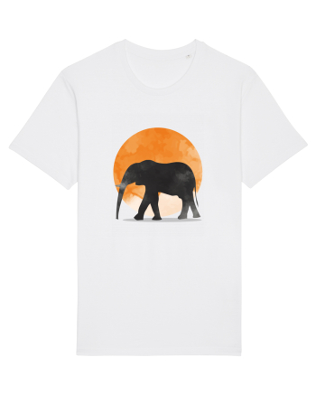 Moon Elephant White