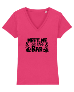Meet Me At The Bar Tricou mânecă scurtă guler V Damă Evoker