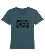 Meet Me At The Bar Tricou mânecă scurtă guler V Bărbat Presenter