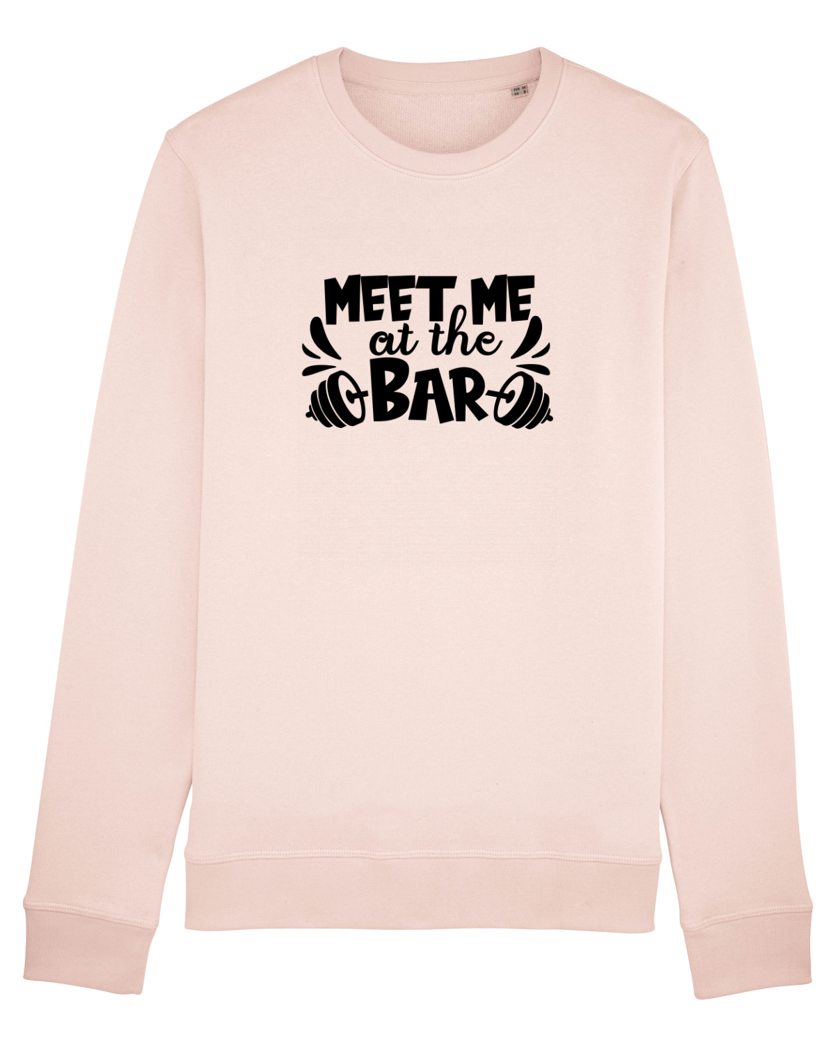 Bluză mânecă lungă Unisex Rise Candy Pink