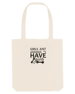 Girls Just Wanna Have Guns Sacoșă textilă