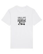 Girls Just Wanna Have Guns Tricou mânecă scurtă Unisex Rocker