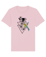 Colibri Floral Tricou mânecă scurtă Unisex Rocker