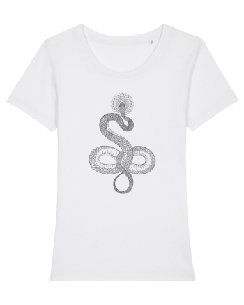 Șarpe - model negru  White