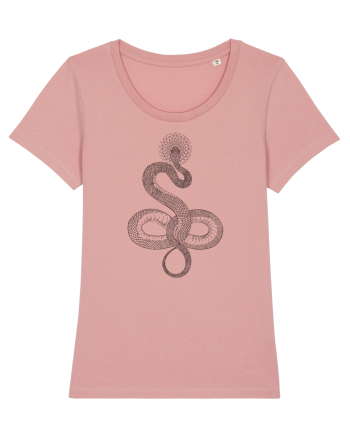 Șarpe - model negru  Canyon Pink